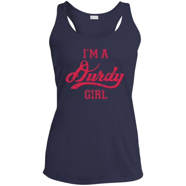Durdy Girl Sport-Tek Ladies' Racerback Moisture Wicking Tank