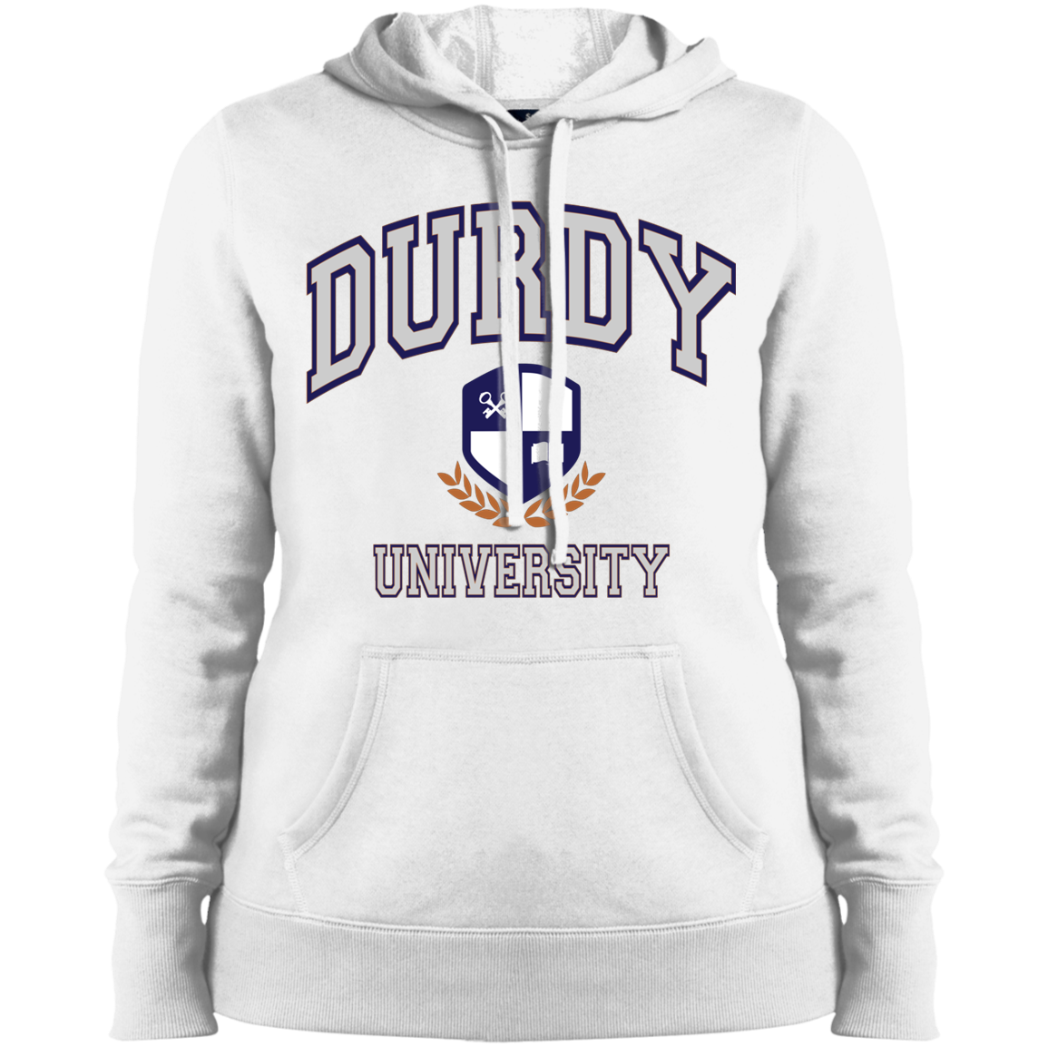 Durdy University Sport-Tek Ladies' Pullover Hooded Sweatshirt