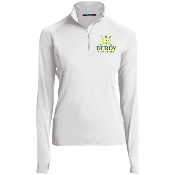 Durdy Country Club Women's 1/2 Zip Performance Pullover