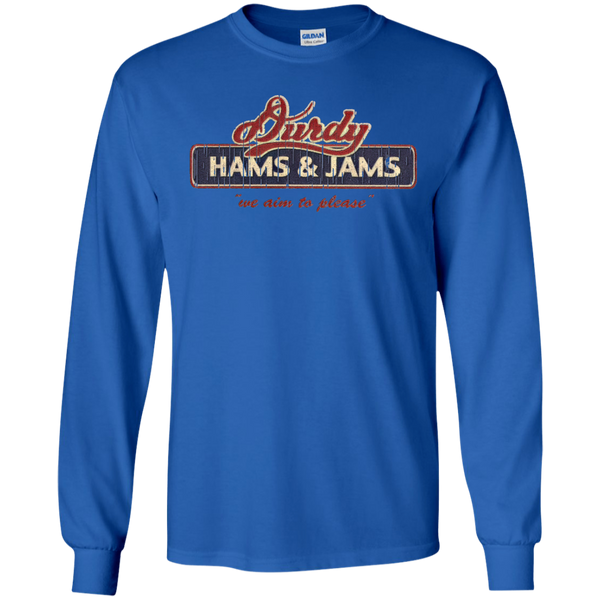 Durdy Hams & Jams Gildan LS Ultra Cotton T-Shirt