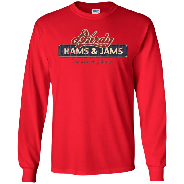 Durdy Hams & Jams Gildan LS Ultra Cotton T-Shirt