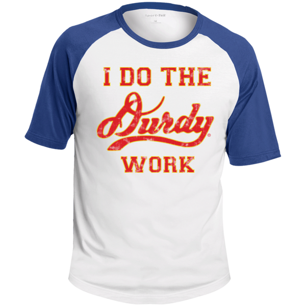 Durdy Work Sport-Tek SS Colorblock Raglan Jersey