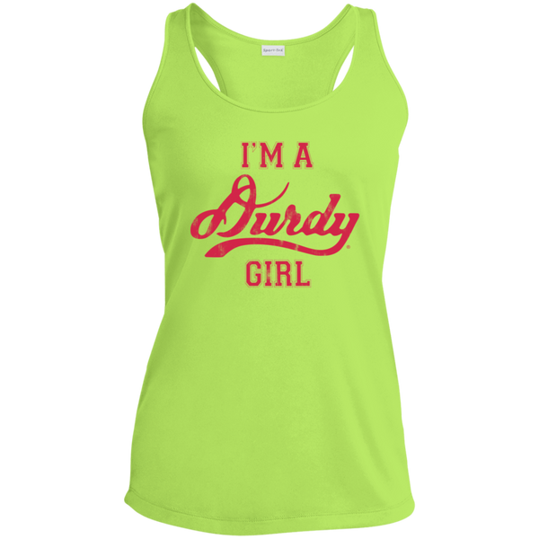 Durdy Girl Sport-Tek Ladies' Racerback Moisture Wicking Tank