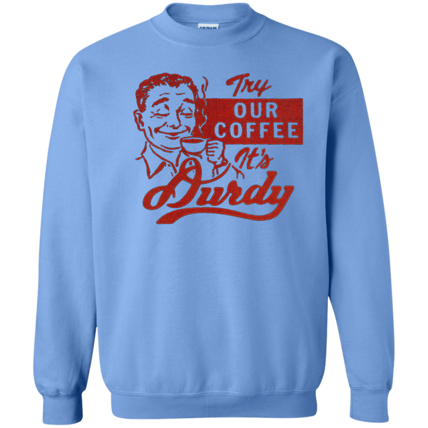 Durdy Coffee Gildan Crewneck Pullover Sweatshirt  8 oz.