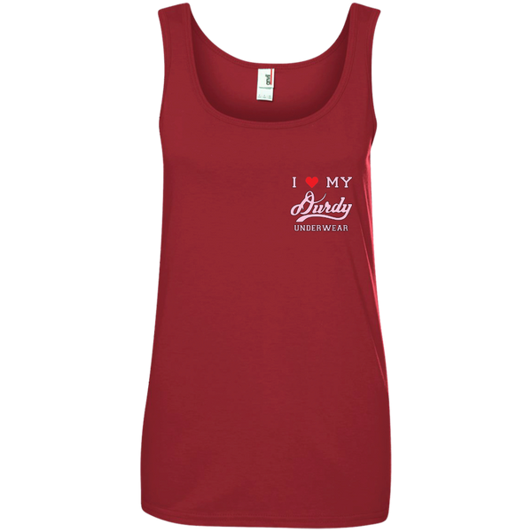Durdy Underwear Anvil Ladies' 100% Ringspun Cotton Tank Top
