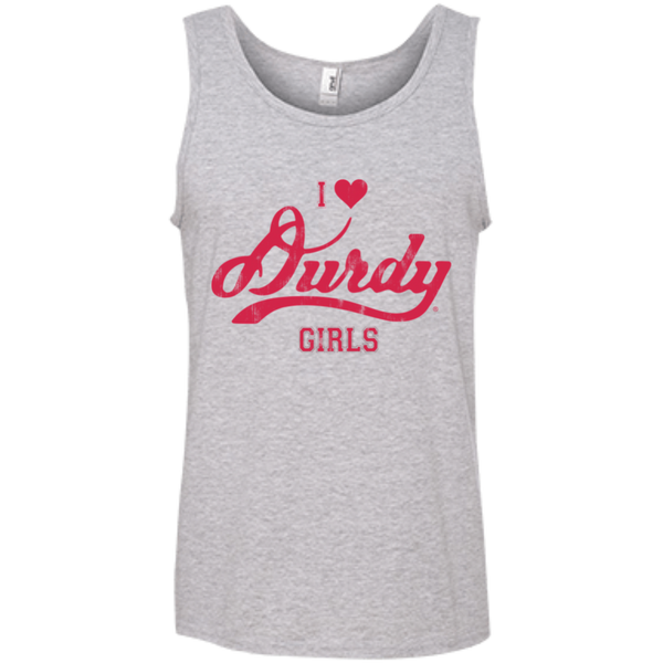 Love Durdy Girls Anvil 100% Ringspun Cotton Tank Top