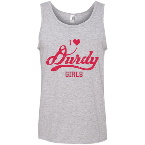 Love Durdy Girls Anvil 100% Ringspun Cotton Tank Top