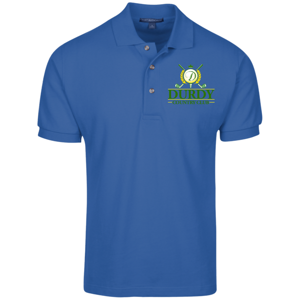 Durdy Country Club Cotton Pique Knit Polo
