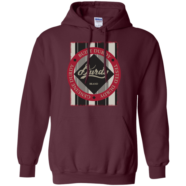 Durdy Brand G185 Gildan Pullover Hoodie 8 oz.