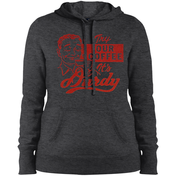 Durdy Coffee Sport-Tek Ladies' Pullover Hooded Sweatshirt