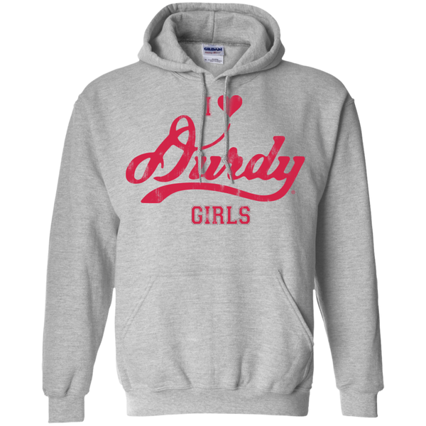 Love Durdy Girls Gildan Pullover Hoodie 8 oz.