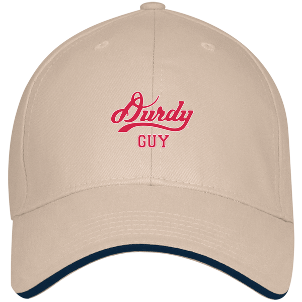 Durdy Guy Bayside USA Made Structured Twill Cap With Sandwich Visor