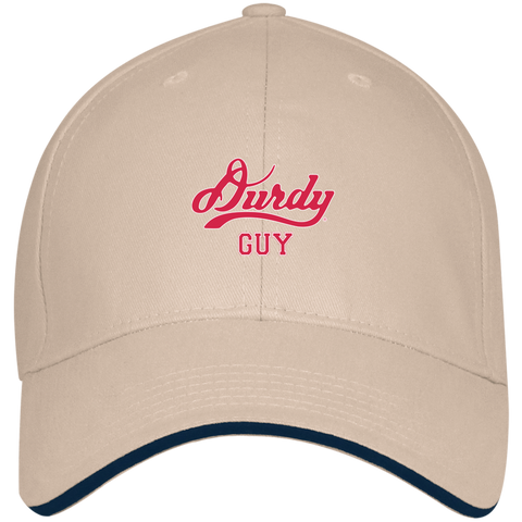 Durdy Guy Bayside USA Made Structured Twill Cap With Sandwich Visor