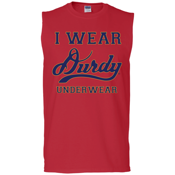I Wear Durdy Underwear Gildan Men's Ultra Cotton Sleeveless T-Shirt