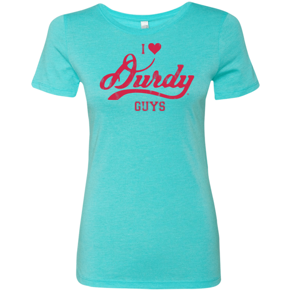 Love Durdy Guys Next Level Ladies' Triblend T-Shirt