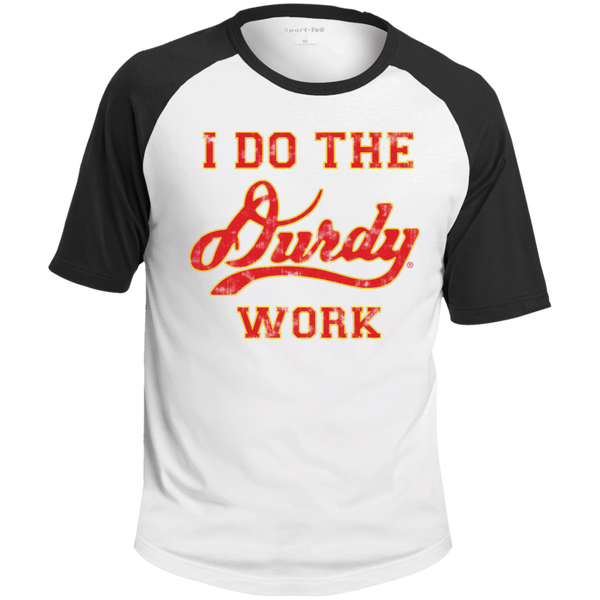 Durdy Work Sport-Tek SS Colorblock Raglan Jersey