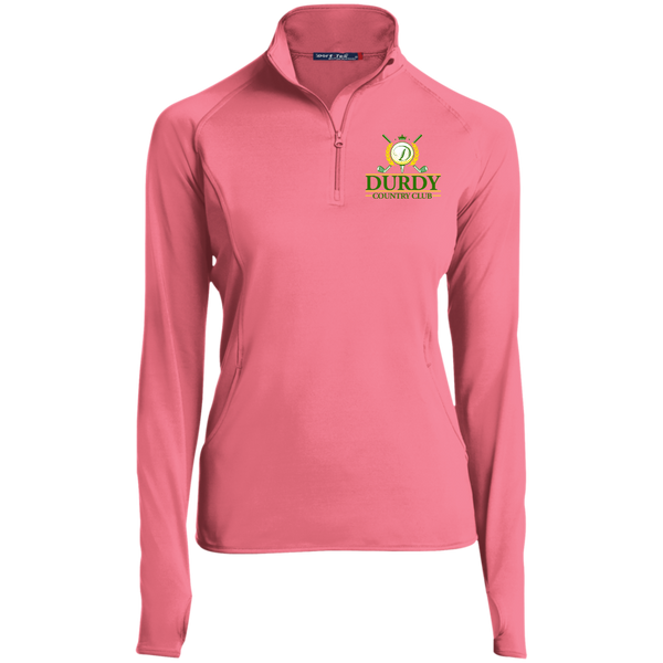 Durdy Country Club Women's 1/2 Zip Performance Pullover