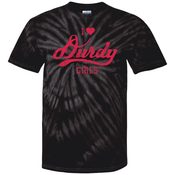 Love Durdy Girls100% Cotton Tie Dye T-Shirt
