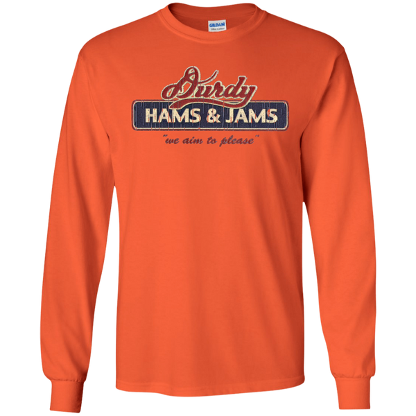 Durdy Hams & Jams Gildan LS Ultra Cotton T-Shirt