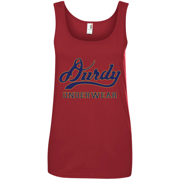 Durdy Underwear Anvil Ladies' 100% Ringspun Cotton Tank Top