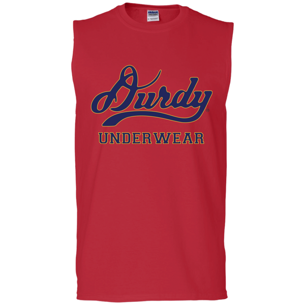 Durdy Underwear Gildan Men's Ultra Cotton Sleeveless T-Shirt