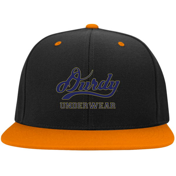 Durdy Underwear Sport-Tek Flat Bill High-Profile Snapback Hat