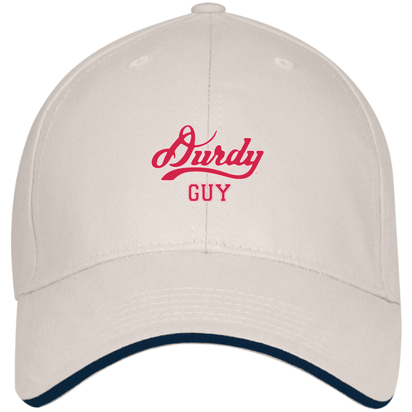 Durdy Guy Bayside USA Made Structured Twill Cap With Sandwich Visor