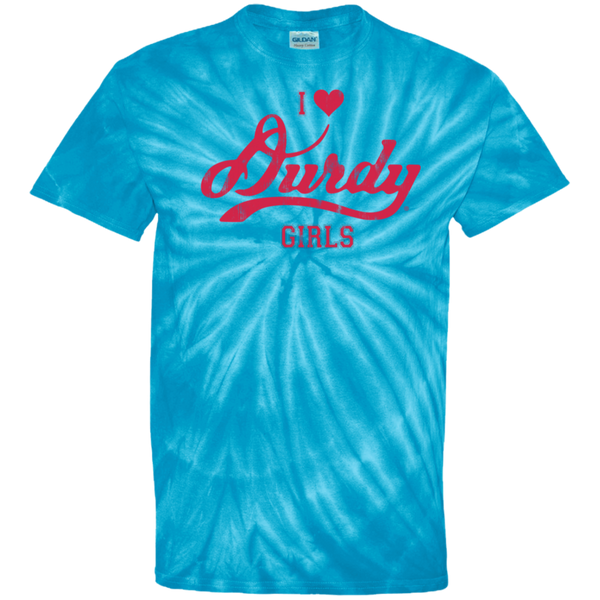 Love Durdy Girls100% Cotton Tie Dye T-Shirt