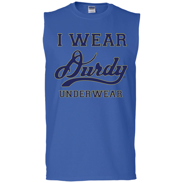 I Wear Durdy Underwear Gildan Men's Ultra Cotton Sleeveless T-Shirt