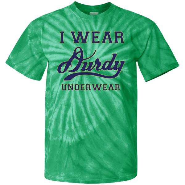 I Wear Durdy Underwear 100% Cotton Tie Dye T-Shirt