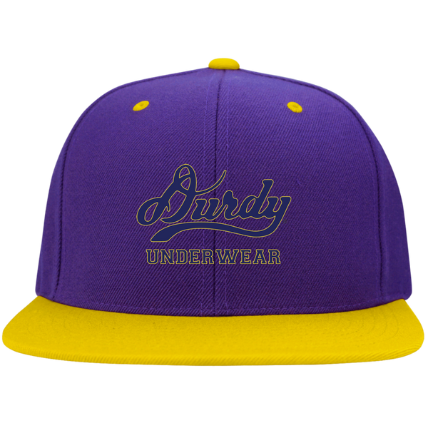 Durdy Underwear Sport-Tek Flat Bill High-Profile Snapback Hat