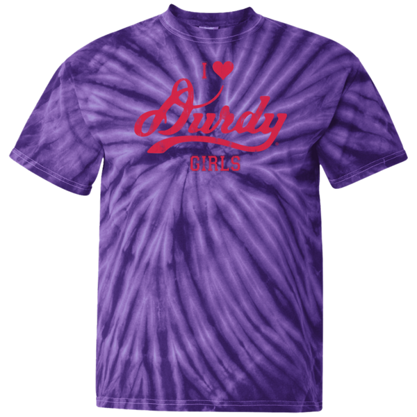 Love Durdy Girls100% Cotton Tie Dye T-Shirt