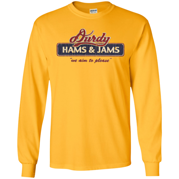 Durdy Hams & Jams Gildan LS Ultra Cotton T-Shirt