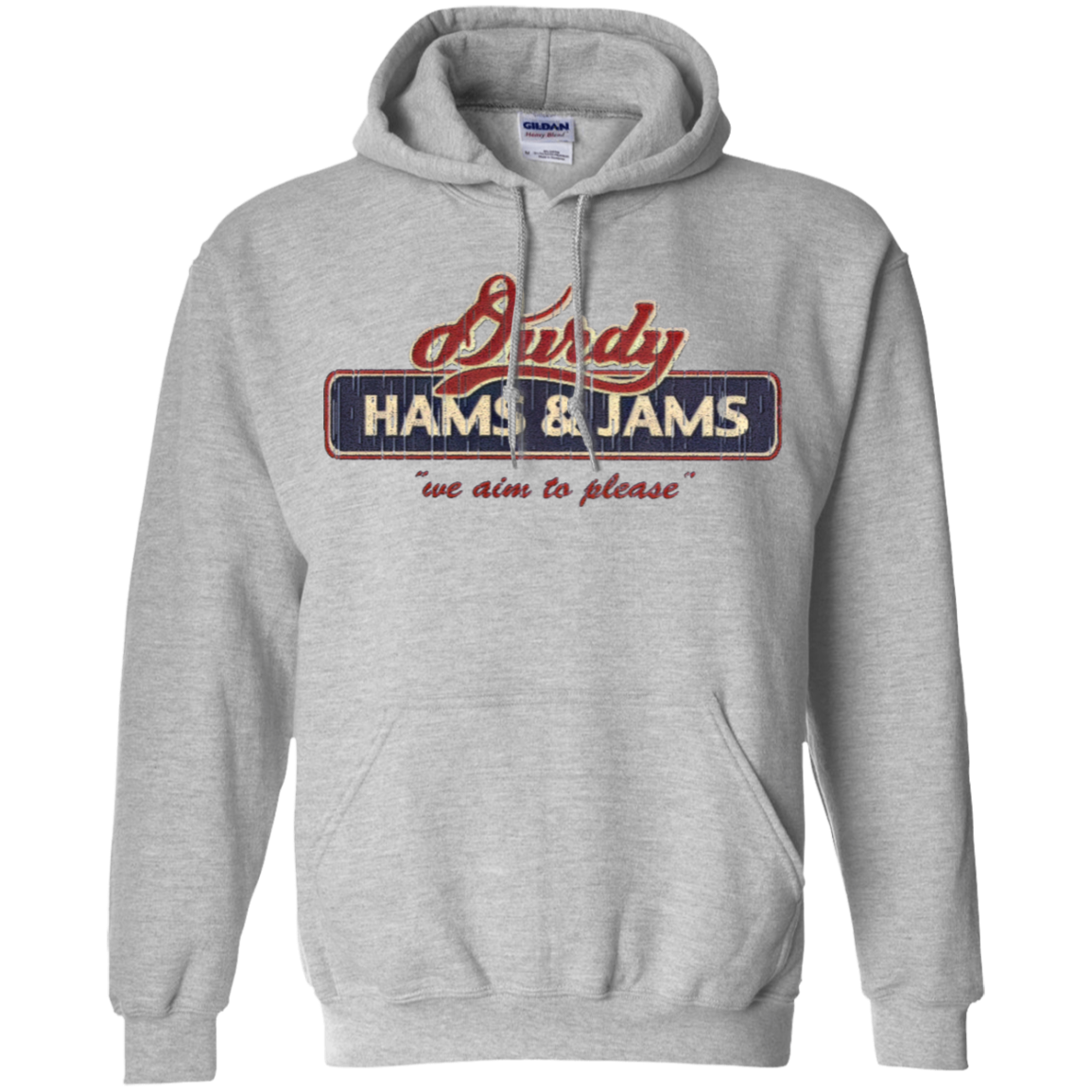 Durdy Hams & Jams Gildan Pullover Hoodie 8 oz.